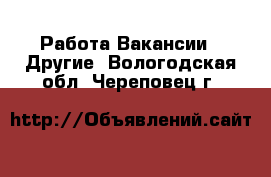 Работа Вакансии - Другие. Вологодская обл.,Череповец г.